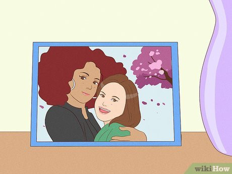 Give her a gift she can hang on her wall.