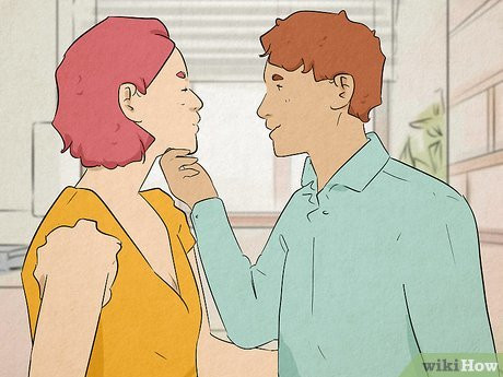 Step 23 “They say kissing is a love language. Do you want to start a conversation?”