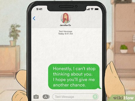 Be honest and vulnerable about how you feel once they respond.