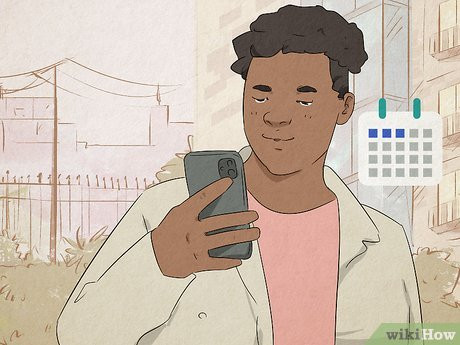 Step 3 See if he responds 3 days after the date if he’s old-fashioned.