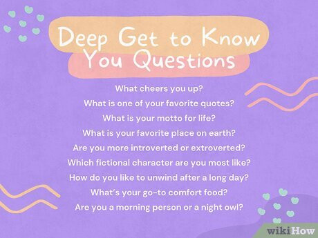 Dig a little deeper than small talk.