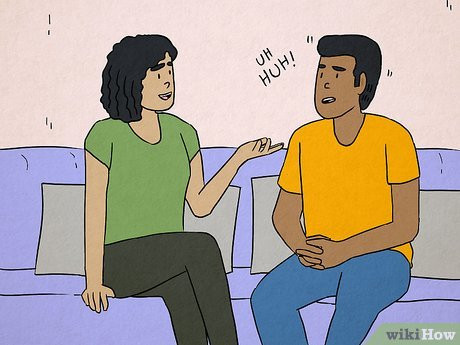 Step 4 Respond with clear interest or support.