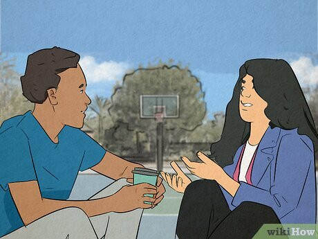 Step 2 Skip the small talk and start a substantive discussion.