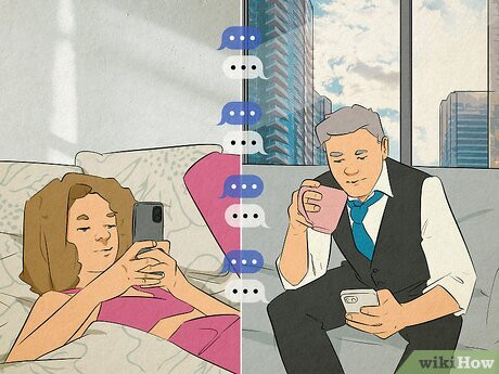 Step 3 Get to know them a bit before agreeing to meet up.